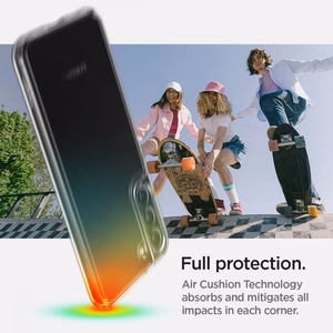 Spigen Ultra Hybrid viedtālruņa apvalks Samsung Galaxy S22 - Caurspīdīgs