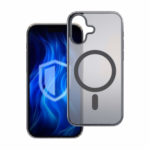 3mk Frosty MagCase viedtālruņa apvalks priekš iPhone 16 Plus - melns