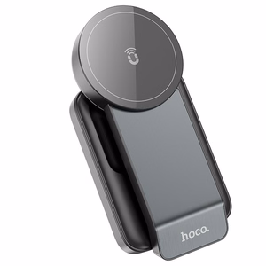 Bezvadu lādētājs Hoco 3in1 15W saderīgs ar MagSafe CQ3 melns
