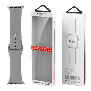 YESIDO WB44 SILIKONA SIKSNIŅA FOR iWATCH S 42/44/45 (97+118) #34 BRICK zils