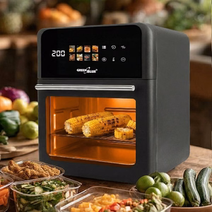 GreenBlue GB950 – karstā gaisa friteris, 10 l, 1800 W, 8 programmas