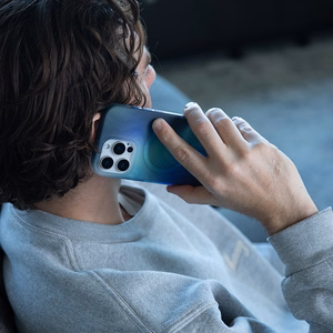 Incase Halo Case vāciņš ar MagSafe iPhone 16 tālrunim, Tidal Ocean krāsā