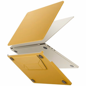 Uniq Lyden Versa maciņš MacBook Air 13" 2022 / 2024 / 2025 / 2026, dzeltens