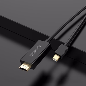 Orico XD-MDTD Mini DisplayPort–DVI, Full HD 60 Hz kabelis, 3 m – melns