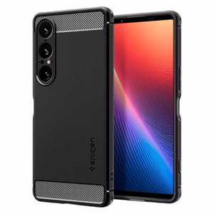 Spigen Rugged Armor Viedtālruņa apvalks Sony Xperia 1 VII - matēts melns