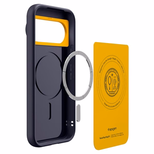 Spigen Nano Pop MagSafe maciņš, paredzēts Google Pixel 11 Pro XL, tumši zils
