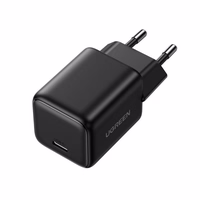 UGREEN X512 20W GAN 1X USB-C Mains Charger - melns