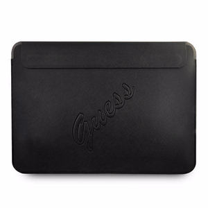 Guess Saffiano Script vāciņš 13" klēpjdatoram - melns