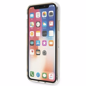 Karl Lagerfeld Karl & Choupette iPhone Xs Max viedtālruņa apvalks - caurspīdīgs