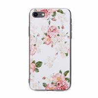 Crong Flower maciņš – iPhone SE (2022/2020) / 8 / 7 maciņš (Pattern 02)