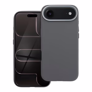 Case for iPhone 17 Air Forcell F-Protect Frame Premium compatible with MagSafe gray