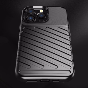 Thunder Case гибкий прочный защищённый TPU чехол для iPhone 13 Pro синий