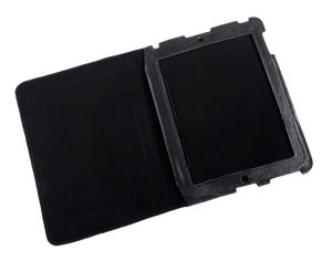 Ādas maciņš Apple iPad 3, melns