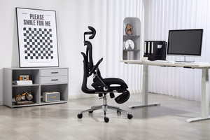 Activejet ergonomiskais biroja krēsls YK848, melns