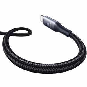 Joyroom S-A28 Flash Series 30W USB-C - Lightning kabelis 1m - melns