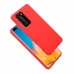 Crong Color Cover vāciņš ierīcei Huawei P40 Pro, sarkans