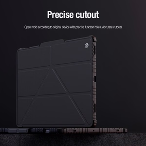 Nillkin Bumper Leather Case Pro чехол для Samsung Galaxy Tab S9+ - чёрный