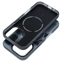 Viedtālruņa apvalks FORCELL F-PROTECT Levels ar divslāņu 4D tehnoloģiju, militārā triecientesta sertifikātu, saderīgs ar MagSafe, paredzēts IPHONE 16 PRO MAX pelēks