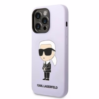 Karl Lagerfeld KLHCP14LSNIKBCU iPhone 14 Pro Maciņš - violets