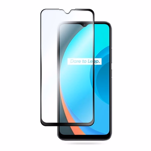 Crong 7D Nano Flexible Glass 9H hibrīdstikls ekrānam Realme C11