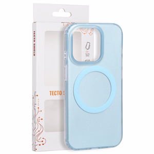 Tecto Shield Mistiq Mag vāciņš iPhone 15 Pro 6,1", zils