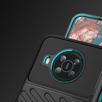 Thunder viedtālruņa apvalks elastīgs bruņu apvalks Nokia X100 melna