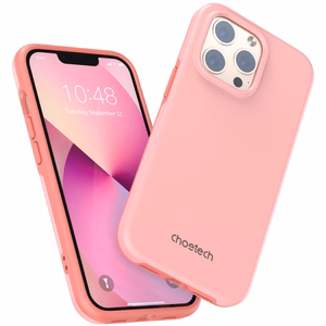 Viedtālruņa apvalks iPhone 13 Pro – ar MagSafe, izturīgs pret kritieniem, rozā (PC0113-MFM-PK)