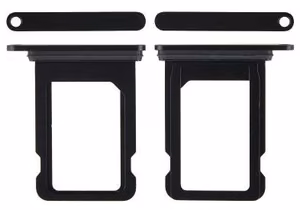 SIM card holder priekš iPhone 12 mini Melns original (used Grade A)