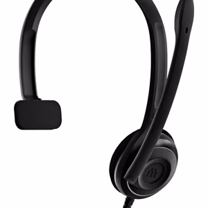 Sennheiser PC 7 USB vadu austiņas galvasspiede birojam/zvanu centram USB Type-A melnas