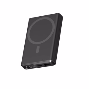 Ksix магнитный внешний аккумулятор 10000 mAh 22,5W, черный