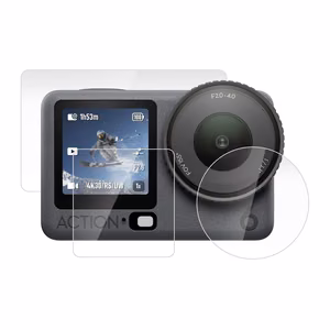 Puluz набор закалённых стёкол DJI Osmo Action 6 (3 шт.)