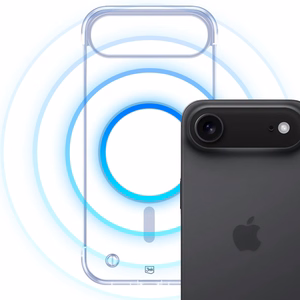 3mk Just20g Magnētiskais apvalks iPhone 17 Air viedtālrunim - caurspīdīgs