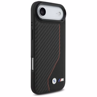 BMW M Carbon Line & Logo Magnētiskais viedtālruņa apvalks iPhone Air - sarkans