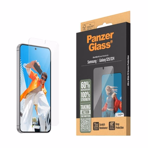 PanzerGlass Screen Protector Samsung Galaxy S25 Ultra-Wide Fit, Transparent