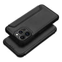 RAZOR grāmatas tipa viedtālruņa apvalks iPhone 13 Pro melns