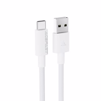 USB kabelis Acefast C18-04 no USB-A uz USB-C 1,2 m, balts