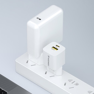 Wozinsky WWCEAC GaN USB-A USB-C 33W сетевое зарядное устройство - белое