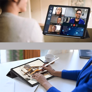 Tech-Protect SmartCase viedtālruņa apvalks Lenovo Tab K11 Plus TB-352 11.5 - melns