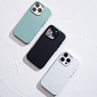 Benks magnētiskais Vita Pro silikona viedtālruņa apvalks Iphone 16 Plus, melns