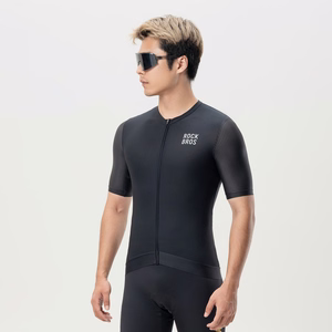 Rockbros 15200025 Short Sleeve Cycling Jersey Size XXL - Black