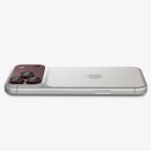 Spigen Optik Pro XL GLAS.TR EZ FIT rūdīts stikls, paredzēts iPhone 18 Pro Max, tumšā ķiršu krāsā