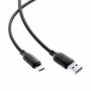 USB kabelis Acefast C16-04 USB-A uz USB-C 1.2m melns