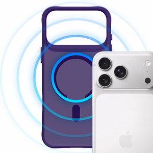 3mk Smoke MagCase futrālis iPhone 17 Pro Max - violeti caurspīdīgs