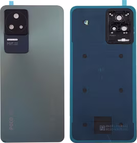 Aizmugurējais vāciņš priekš Xiaomi Poco F4 Night Melns original (service pack)