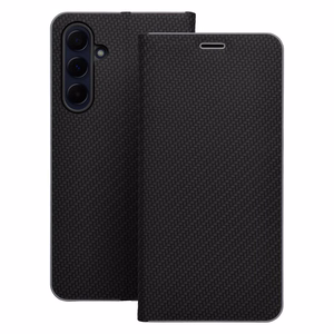 Atvēramais maciņš priekš Samsung A27 Luna Book Carbon melns
