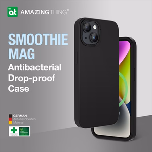 Amazing Thing Smoothie Magnētiskais apvalks MagSafe 8FT IP146.7SMBK iPhone 14 Plus melnais