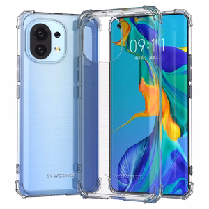 Wozinsky Anti Shock izturīgais vāciņš ar militārā līmeņa aizsardzību priekš Xiaomi Mi 11, caurspīdīgs