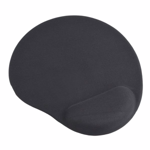 Mousepad wrist support MP-GEL-BLACK 260x220 black