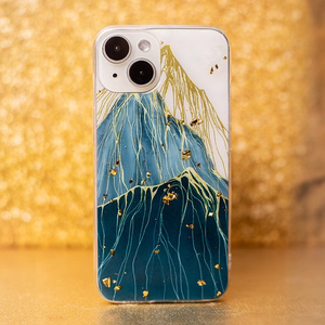 Gold Glam case for iPhone 12 / 12 Pro 6,1" mountain