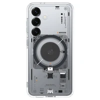 Spigen Ultra Hybrid Magnētiskais viedtālruņa apvalks Samsung Galaxy S25 Neo One - caurspīdīgs